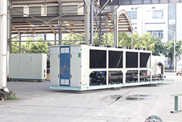 出口阿联酋，恒星设计的冷水机组带翅片